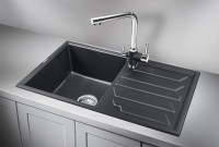 Мойка кухонная Granula 8002, шварц