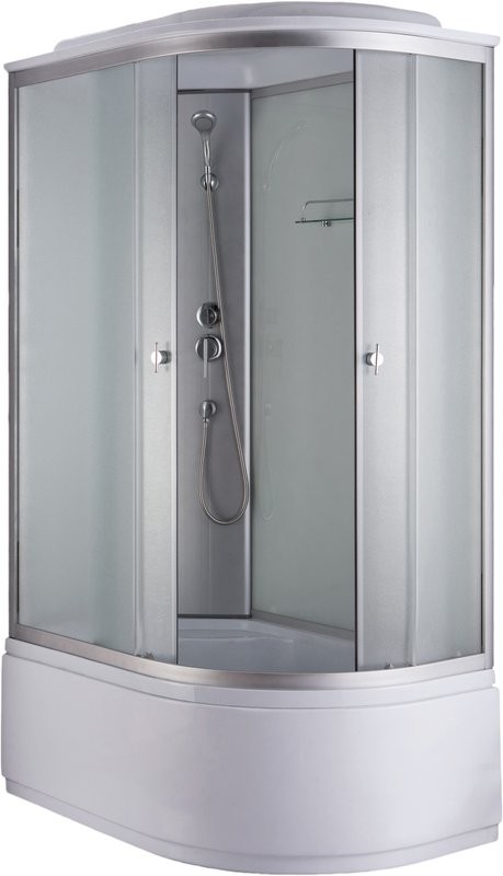 Душевая кабина Niagara NG-2310-14L х220 120х80 с высоким поддоном, с сиденьем