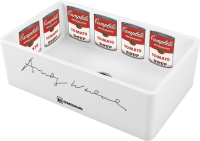 Комплект Мойка Omoikiri Mikura 76-Warhol white + Измельчитель Nagare slim 900
