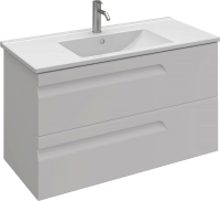 Тумба с раковиной Laparet Atlas 100 кашемир матовый