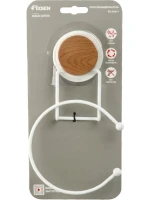 Полотенцедержатель Fixsen Magic White FX-47011 кольцо, белый Полотенцедержатель Fixsen Magic White FX-47011 кольцо, белый
