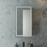 Зеркало-шкаф CONTINENT Allure R 35х65 с подсветкой