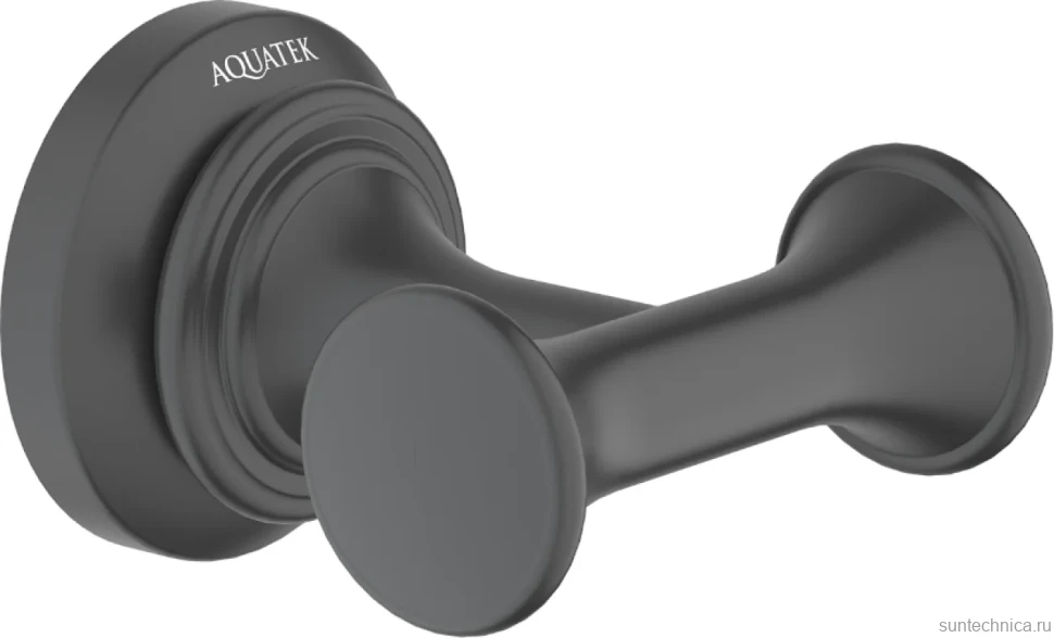Крючок AQUATEK Классик AQ4502MB матовый черный
