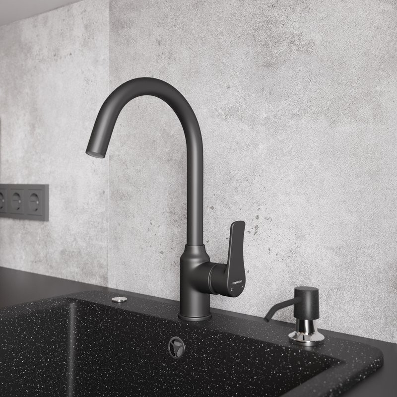 Дозатор для кухонной мойки Domaci Солерно U-01 космос