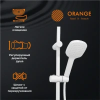 Душевая стойка Orange Karl Karl M05-934w белая