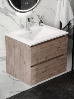 Тумба с раковиной Teymi Laina 60 темный дуб Тумба с раковиной Teymi Laina 60 темный дуб