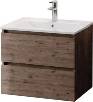 Тумба с раковиной Teymi Laina 60 темный дуб Тумба с раковиной Teymi Laina 60 темный дуб