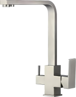 Смеситель для кухни Haiba HB803-2 сталь