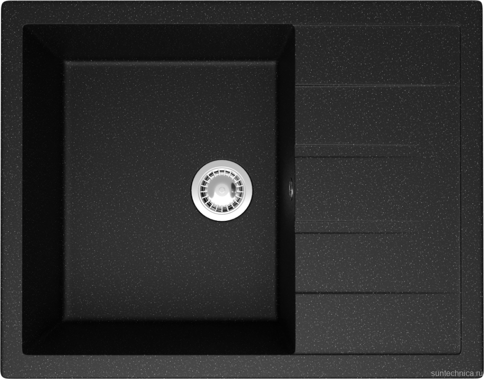Мойка кухонная Domaci Болонья М-151-002 черная