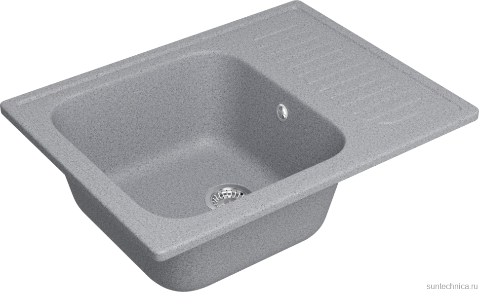 Мойка кухонная Domaci Болонья М-15-005 серая