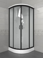 Душевая кабина Triton Прайм Блэк Вельвет Щ0000076117 90х90 А
