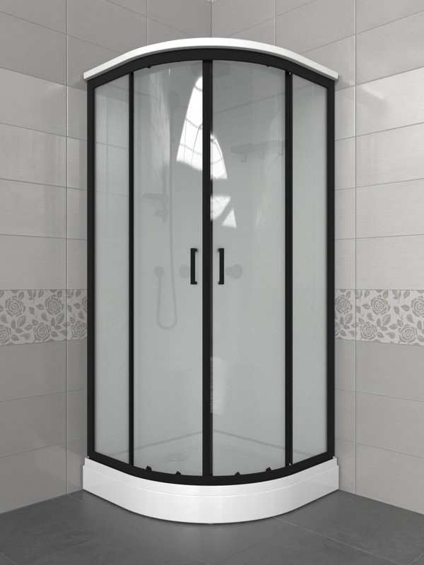Душевая кабина Triton Прайм Блэк Вельвет Щ0000076117 90х90 А
