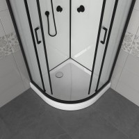 Душевая кабина Triton Прайм Блэк Вельвет Щ0000076117 90х90 А