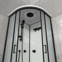 Душевая кабина Triton Прайм Блэк Вельвет Щ0000076117 90х90 А