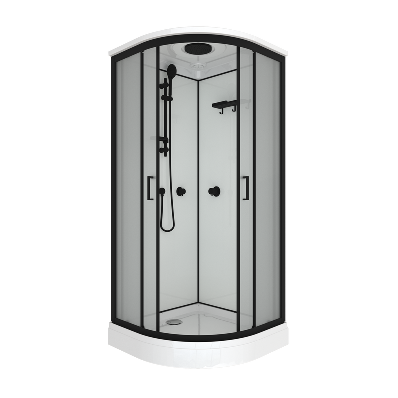 Душевая кабина Triton Прайм Блэк Вельвет Щ0000076117 90х90 А