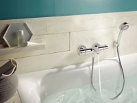 Термостатический смеситель Kludi Objekta 352010538 для ванны с душем Термостатический смеситель Kludi Objekta 352010538 для ванны с душем