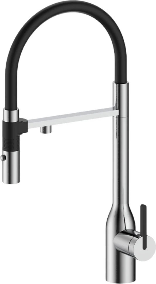 Смеситель для кухни Paulmark Magneto One Ma213188-BS брашированная сталь