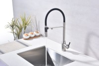 Смеситель для кухни Paulmark Magneto One Ma213188-BS брашированная сталь