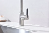 Смеситель для кухни Paulmark Magneto One Ma213188-BS брашированная сталь