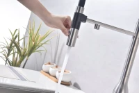 Смеситель для кухни Paulmark Magneto One Ma213188-BS брашированная сталь