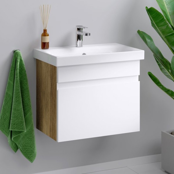 Тумба под раковину Aqwella Smart 60 дуб балтийский