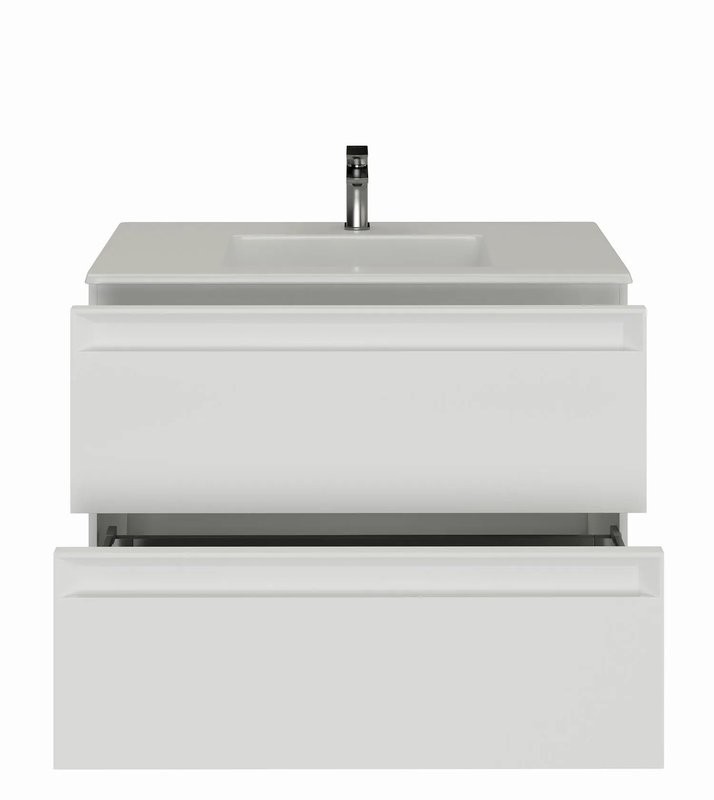 Тумба под раковину без столешницы Allen Brau Eclipse 2.0 80 матовый белый
