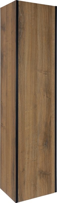 Шкаф пенал для ванной Bellezza Бруно R, табакко