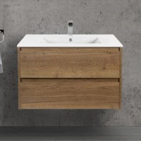 Тумба с раковиной Vincea Gio 80 дуб табак Тумба с раковиной Vincea Gio 80 дуб табак