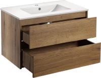 Тумба с раковиной Vincea Gio 80 дуб табак Тумба с раковиной Vincea Gio 80 дуб табак