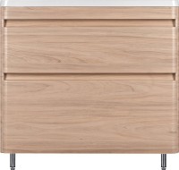 Тумба под раковину Style Line Атлантика 90 Люкс Plus, напольная, ясень перламутр