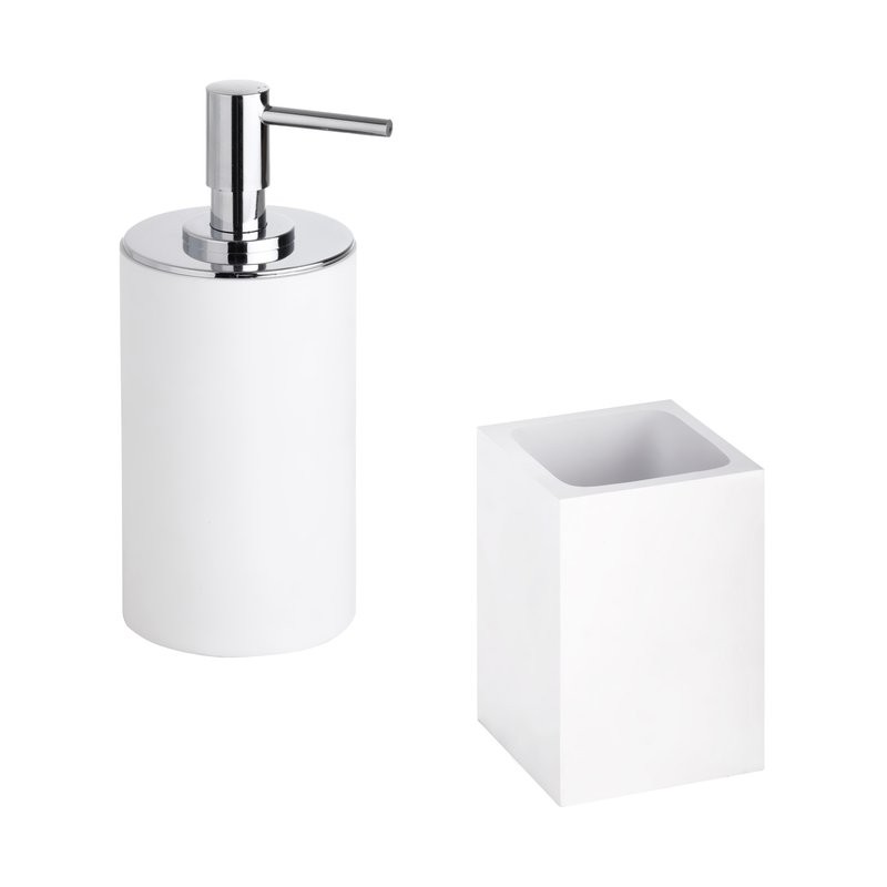 Набор Стакан Bemeta Gamma 145711314 + Дозатор Bemeta Gamma 145709324