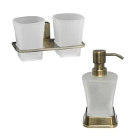Набор Стакан Wasserkraft Exter K-5228D + Дозатор K-5599 Набор Стакан Wasserkraft Exter K-5228D + Дозатор K-5599