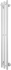 Полотенцесушитель электрический Маргроид Inaro 120х12 R, с крючками, белый матовый