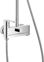 Душевая стойка Haiba HB24590 хром