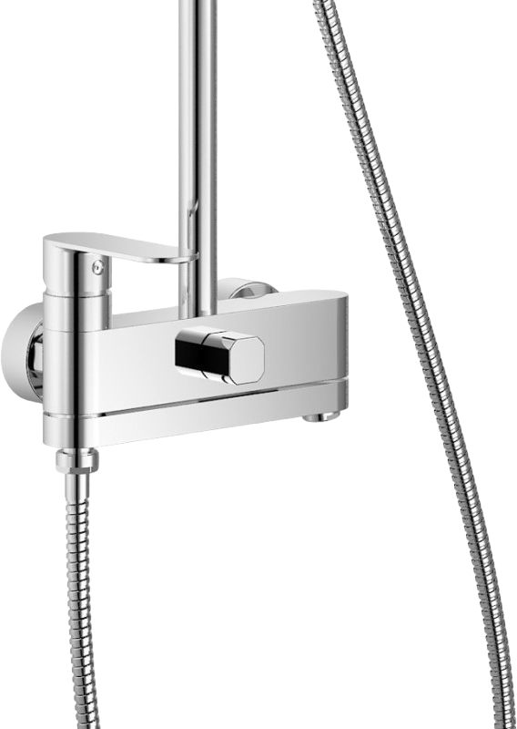 Душевая стойка Haiba HB24590 хром