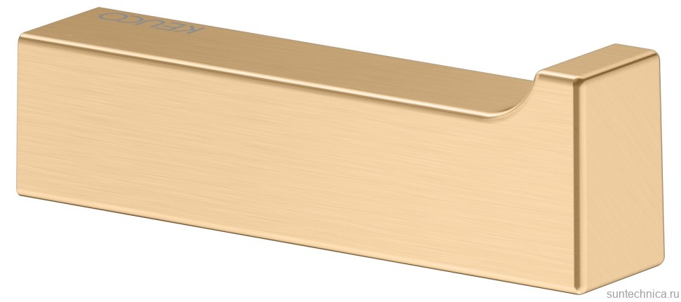 Крючок Keuco Edition 11 11116 шлифованная латунь, на шурупах