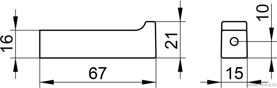 Крючок Keuco Edition 11 11116 шлифованная латунь, на шурупах