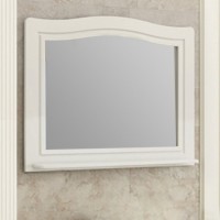 Зеркало Comforty Павия 100 белый глянец