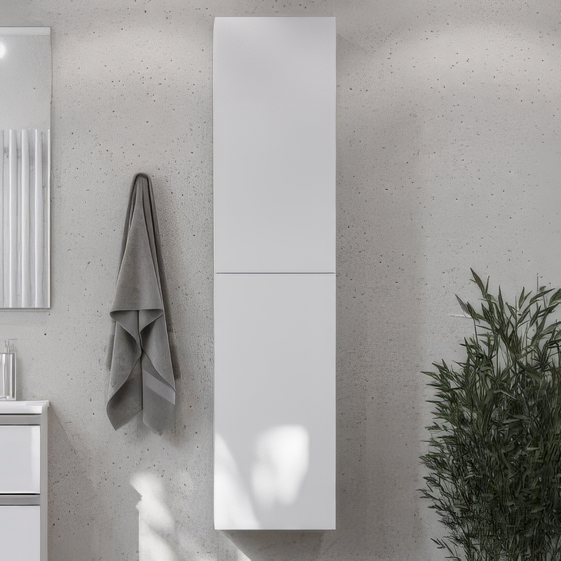 Шкаф-пенал для ванной Roca The Gap A857427806 белый глянец