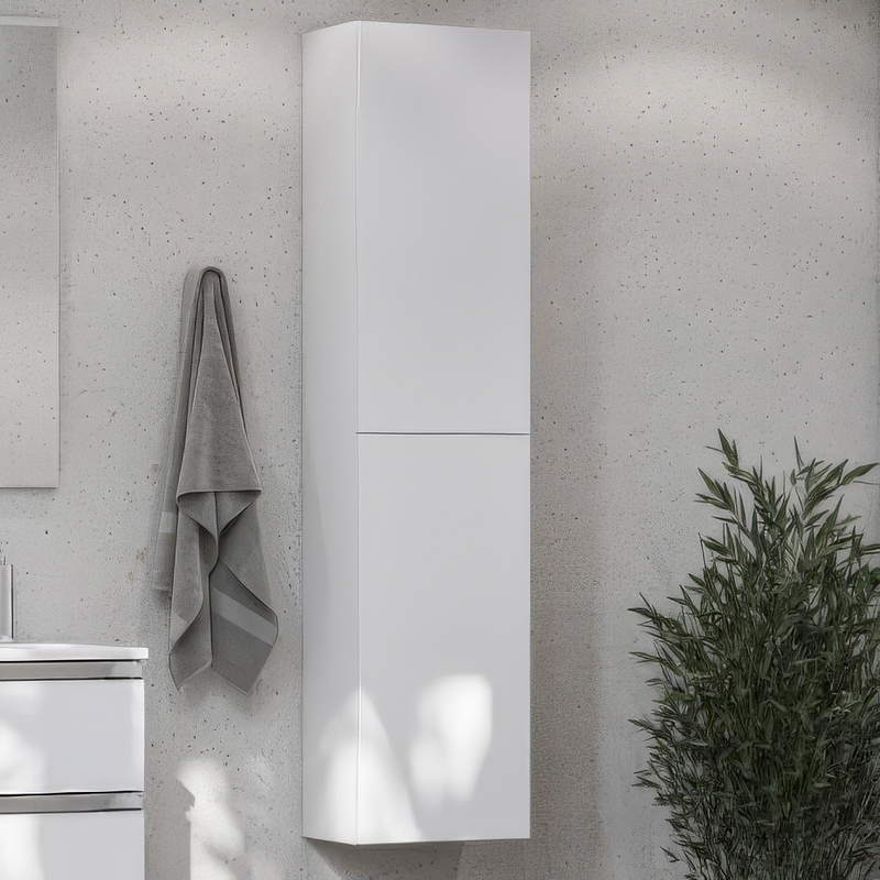 Шкаф-пенал для ванной Roca The Gap A857427806 белый глянец