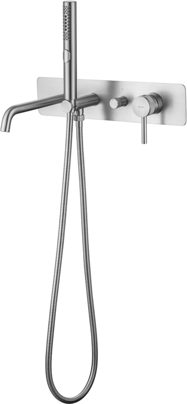 Встраиваемый смеситель для душа и ванны Allen Brau Priority 5.31A06-BN С ВНУТРЕННЕЙ ЧАСТЬЮ, брашированный никель