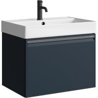 Тумба с раковиной Aqwella Pure 65 серая