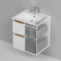 Мебель для ванной комнаты AM.PM X-Joy 55 подвесная, белый глянец