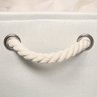 Корзина для белья Wasserkraft Weida WB-310-L бежевая, прямоугольная, текстиль