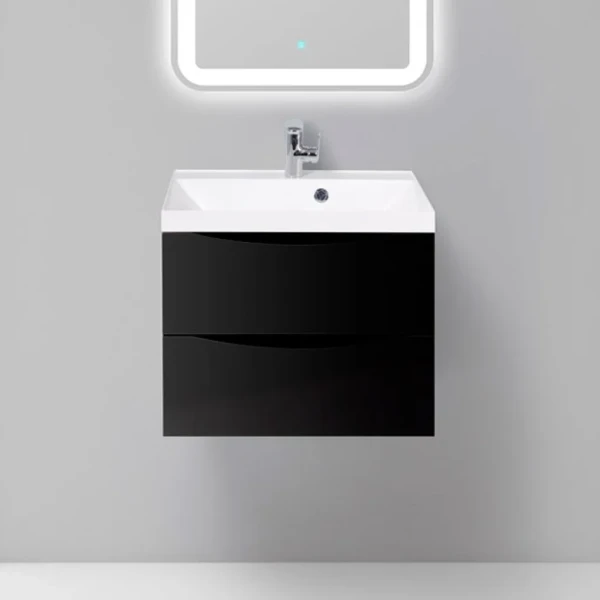 Тумба под раковину BelBagno Marino 60 nero lucido