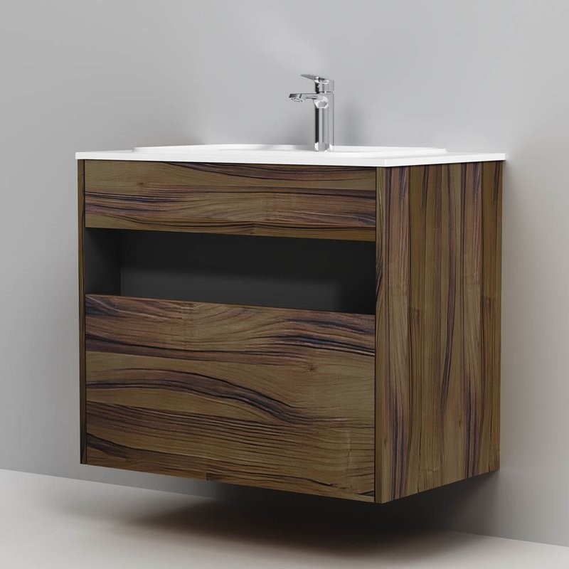 Тумба под раковину без столешницы AM.PM Func 80 дуб крафт