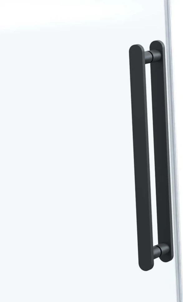 Душевая дверь в нишу Vincea Como Soft VDS-1CS140CLB 140 см профиль черный