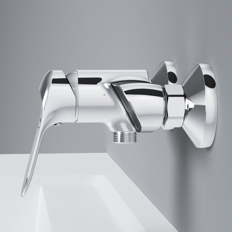 Душевой комплект Смеситель для душа AM.PM Sunny F85C20000 + Гарнитур Gem F0190000 хром