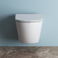 Комплект Унитаз подвесной BelBagno Uno + Инсталляция VitrA V-Fix Core 732-5800-01PV + Кнопка Root Square 740-2395 никель