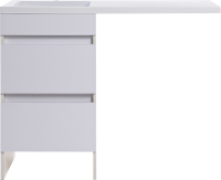 Тумба с раковиной Orange Sistema 110 L с ящиками, под стиральную машину